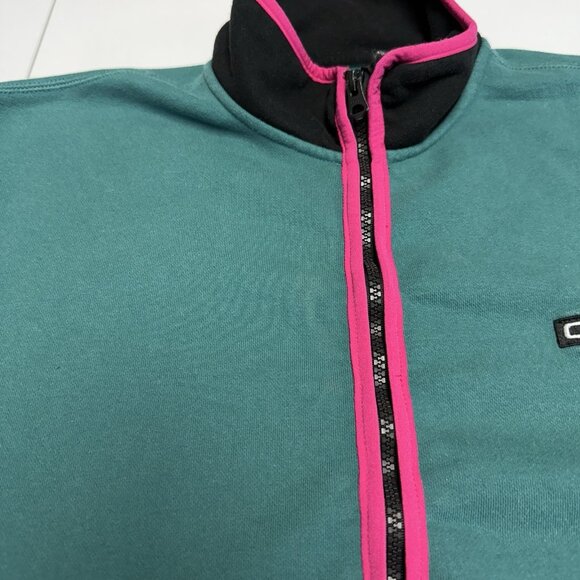 Obey Worldwide Sweatshirt Adult Large 24x27 1/2 Zip Skate Streetwear - Picture 6 of 16